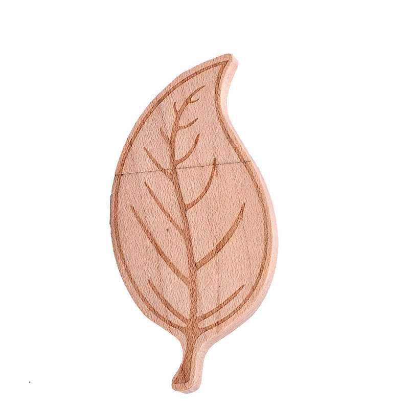 JASTER Tree Leaves USB 20 Flash Drive Wooden Gift Box Pen Drive Real Capacity Bamboo Memory Stick 64GB/32GB/16GB/8GB U Disk C251209