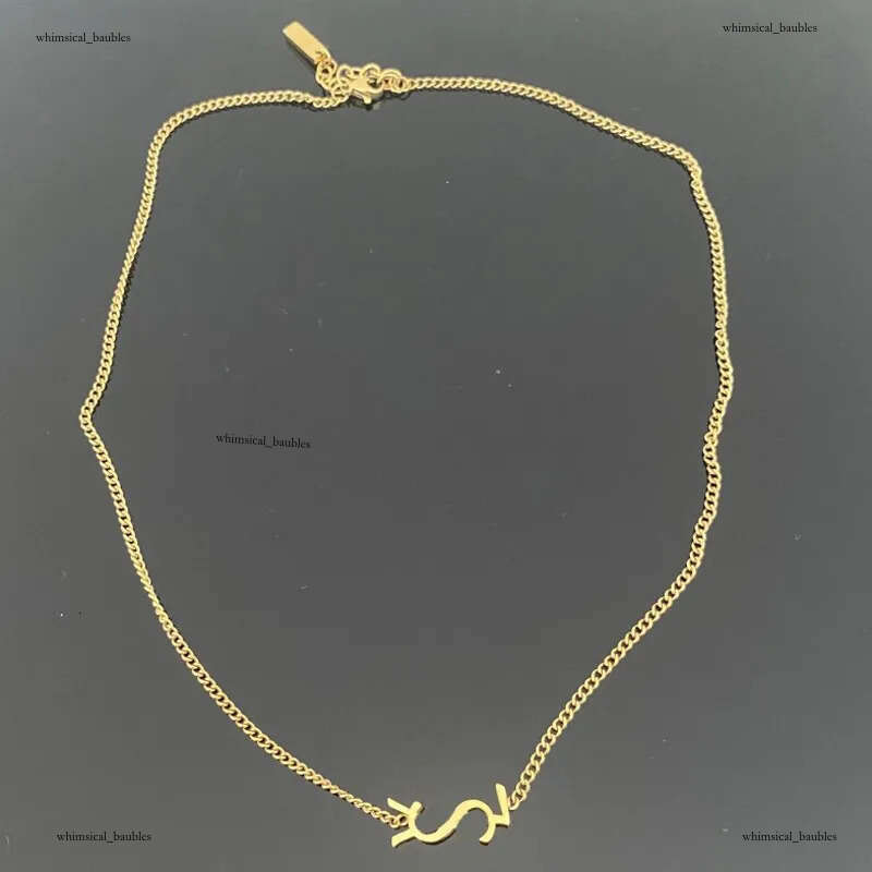 yslly bracelet designer Gold Silver luxury Trendy Designer Bracelet Necklace Earrings Simple Letter Bracelet Stainless Steel Fahion Jewelry For Women 744