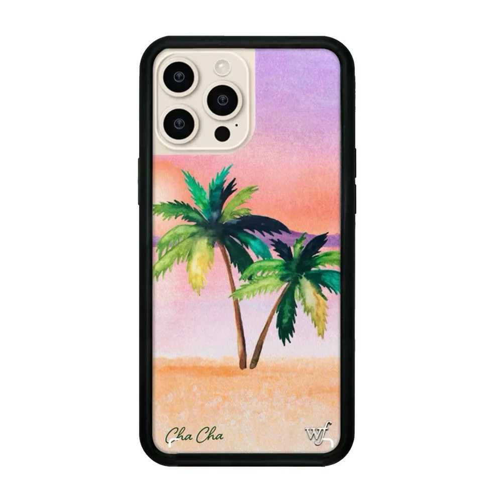 New Wildflower Strawberry polka dots Phone Case for 17 16 Pro Max 12 13 14 15 Plus 17 Pro Fundas Cute Bear 3D WF Protective Cove M251209