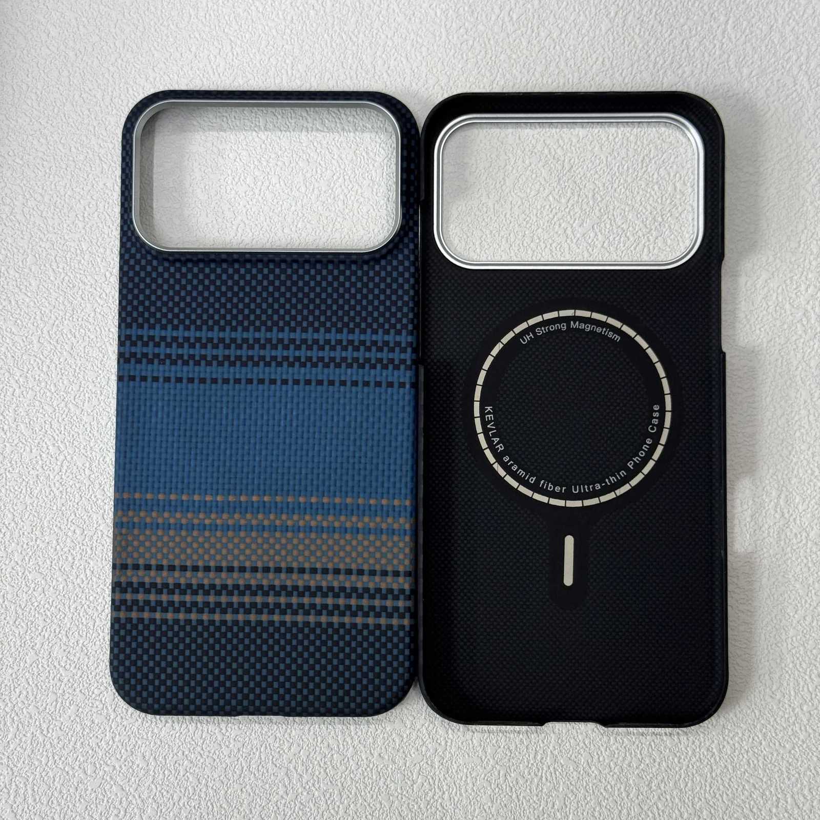 For iPhone 17 Pro Max/17 Pro Slim Aramid Fiber Case tra-Thin Scratch Resistant Cover Premium Grip C251209