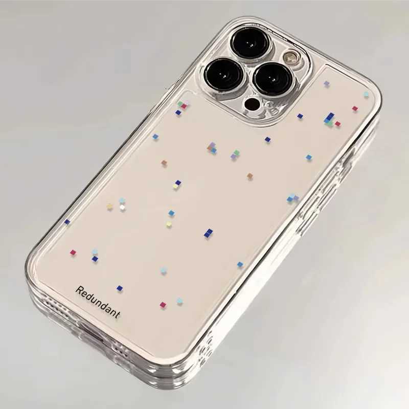 INS Colorf Polka Dot Phone Case For iPhone 17 Air 16 15 14 13 12 11 Pro Max 16E 7 8 Plus Shockproof Cover C251209