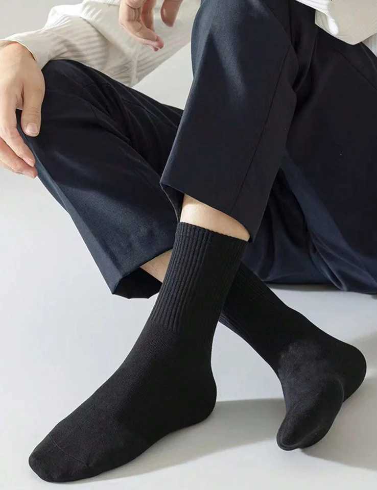 3-6 Pack Crew Socks for Men Women - Soft Cotton Socks - Casual Calf SocksT251209