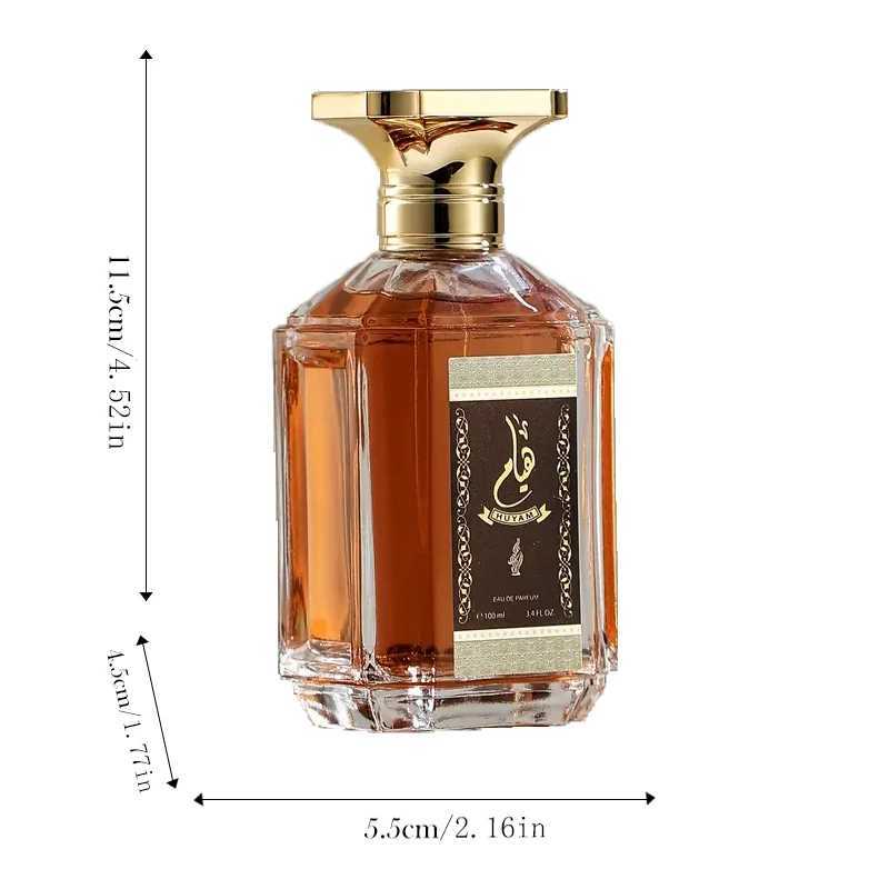 Huyam Arabian Perfume Woody Oriental Notes Eau De Parfum for Unisex 34 Fl Oz Long Lasting Liquid Perfume Women Mens CologneT251209