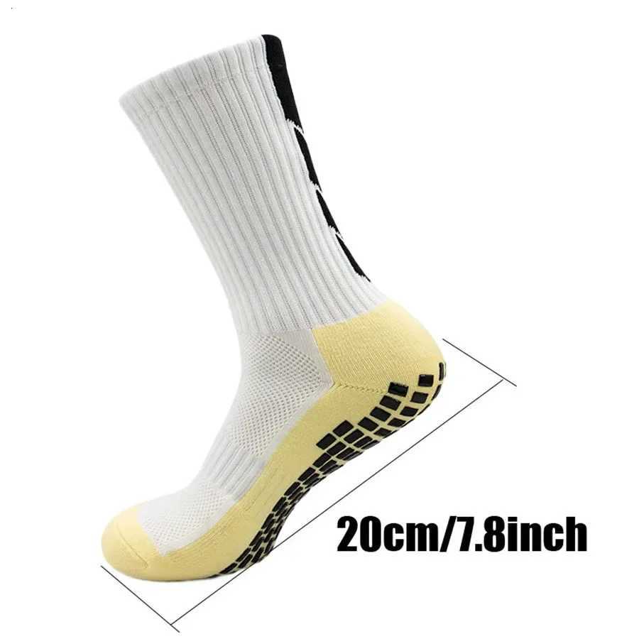 4Pair Men Women Non-Slip Grip Socks for Sports Football Basketball Baseball Rugby Soccer Cycling Running Tennis ExerciseT251209