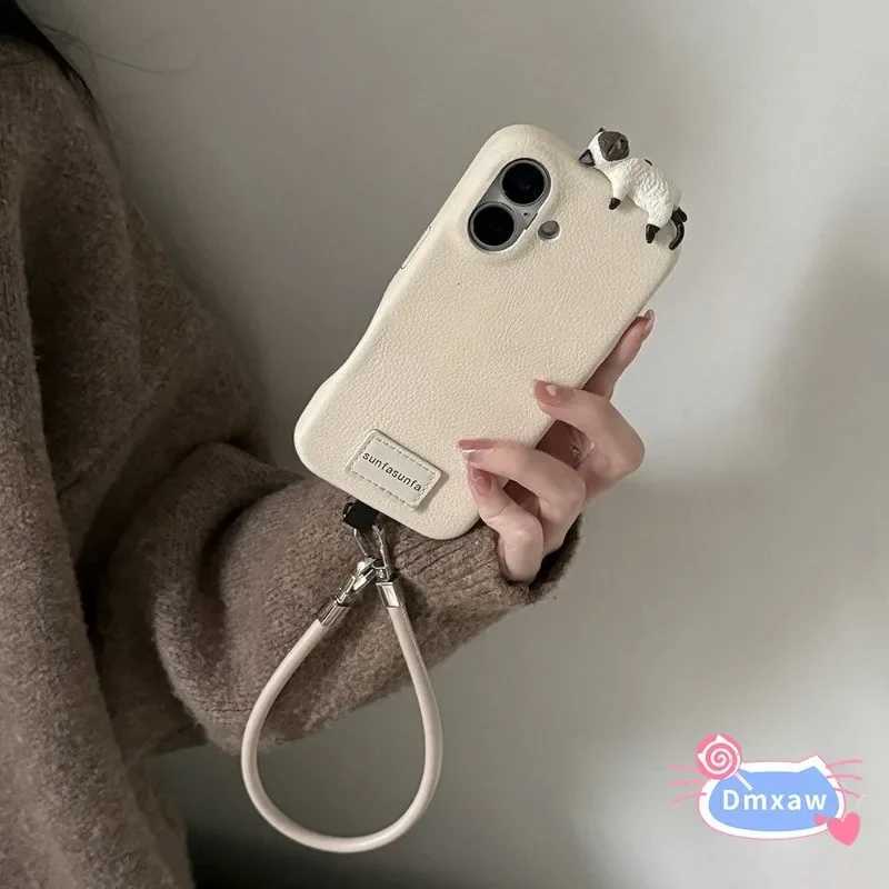 For 14 13 Pro 12 12S 12X F6 F5 F3 X6 X5 Pro X4 GT 5G 4G Phone Caser 3D Funny Cat Leather Casing Cute Cat Cover C251209