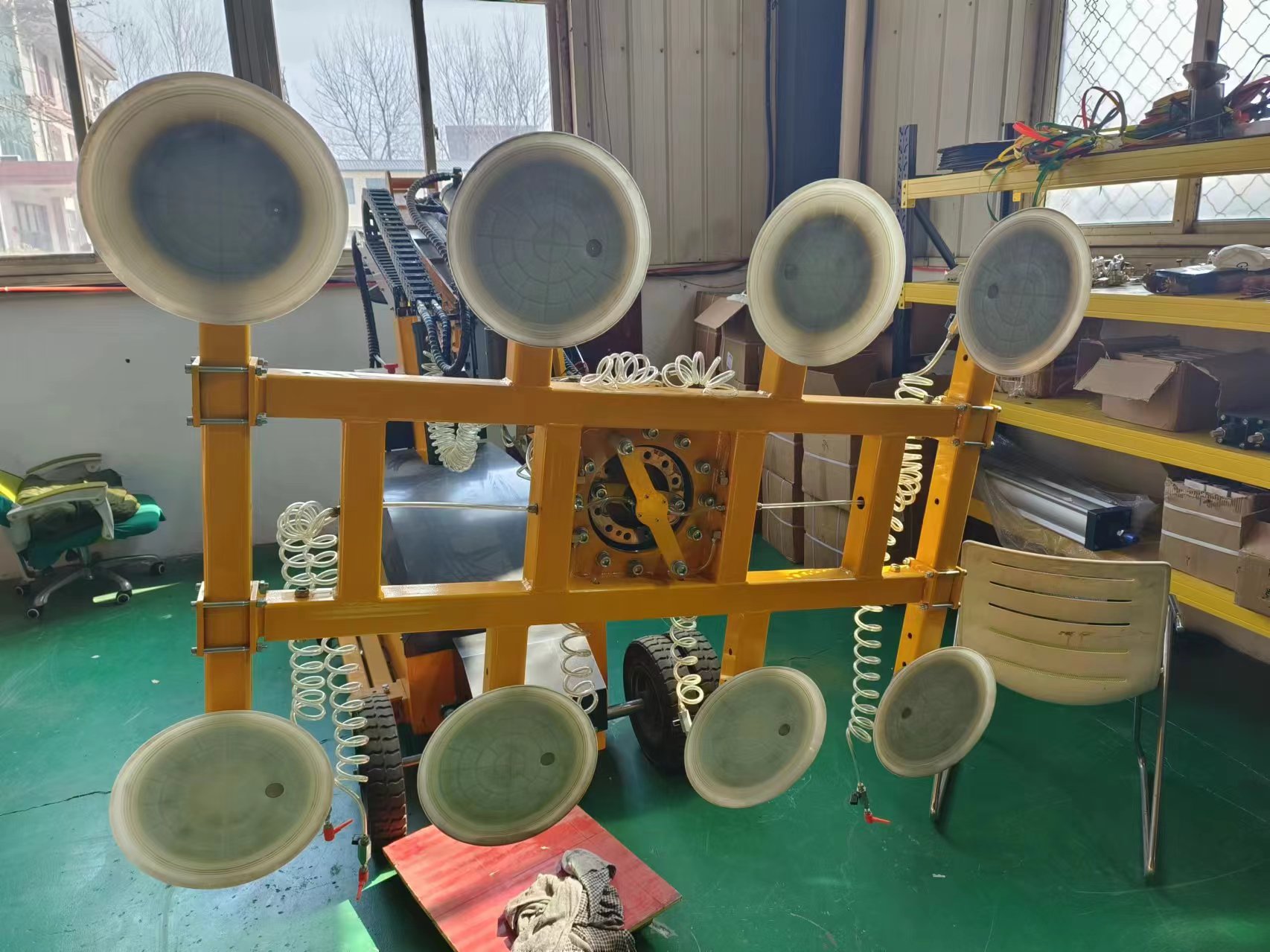 Hot Sale 400KG & 800KG Battery Powered Vacuum Lifter Robot | CE Certified Suction Cup Lifting System