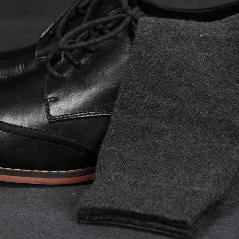 10Pairs Brand Mens Cotton Socks New Style Black Business Men Socks Soft Breathable High Quality Male Socks Plus Size 38-47T251209
