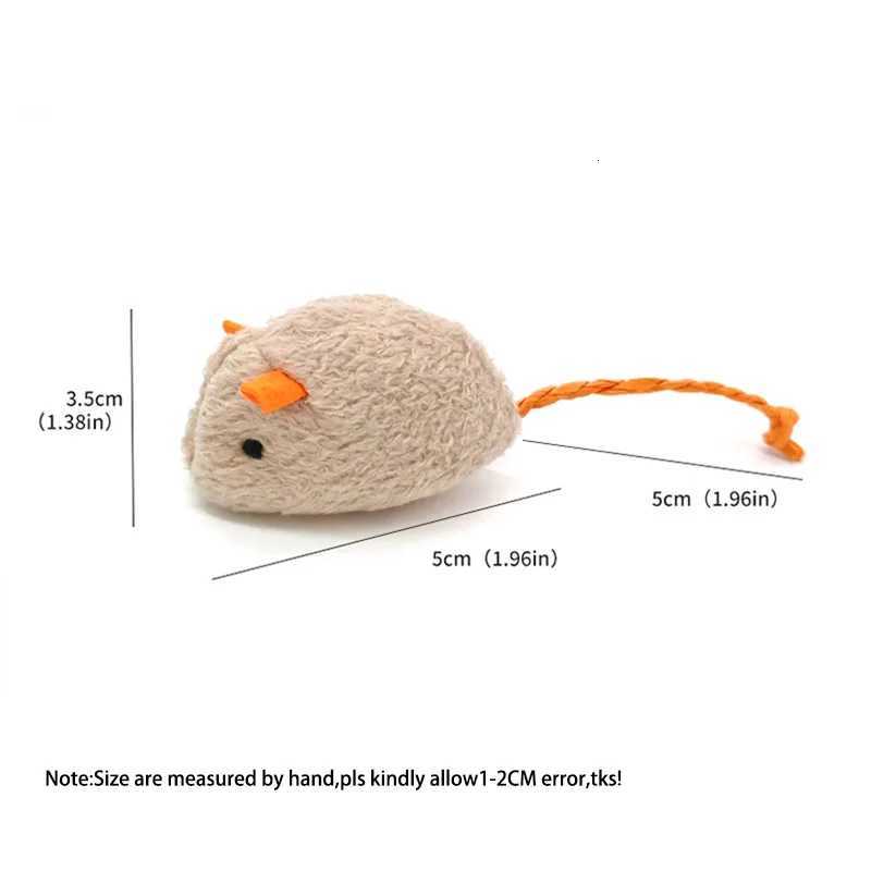 Plush Simulation Mouse Cat Toy Built In Catnip For Cats To Relieve Boredom Durable Scratch Proof Teething Pet Toy Pet Supplies M251209