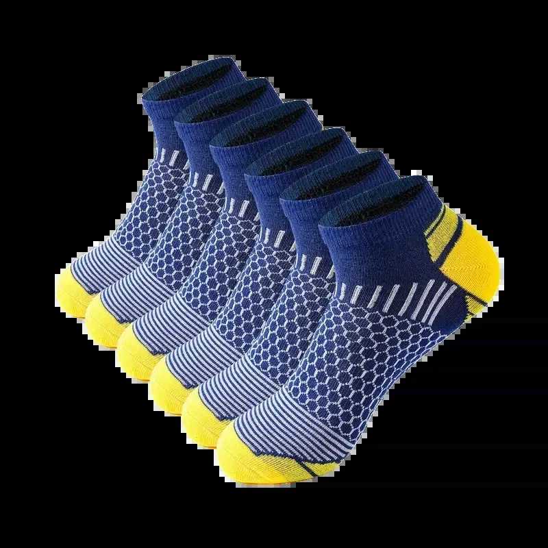 6/12 Pairs Colorful Mens Low Tub Socks Fashion Comfortable Autumn Classic Black Business Sock High-quality Mens Short SocksT251209