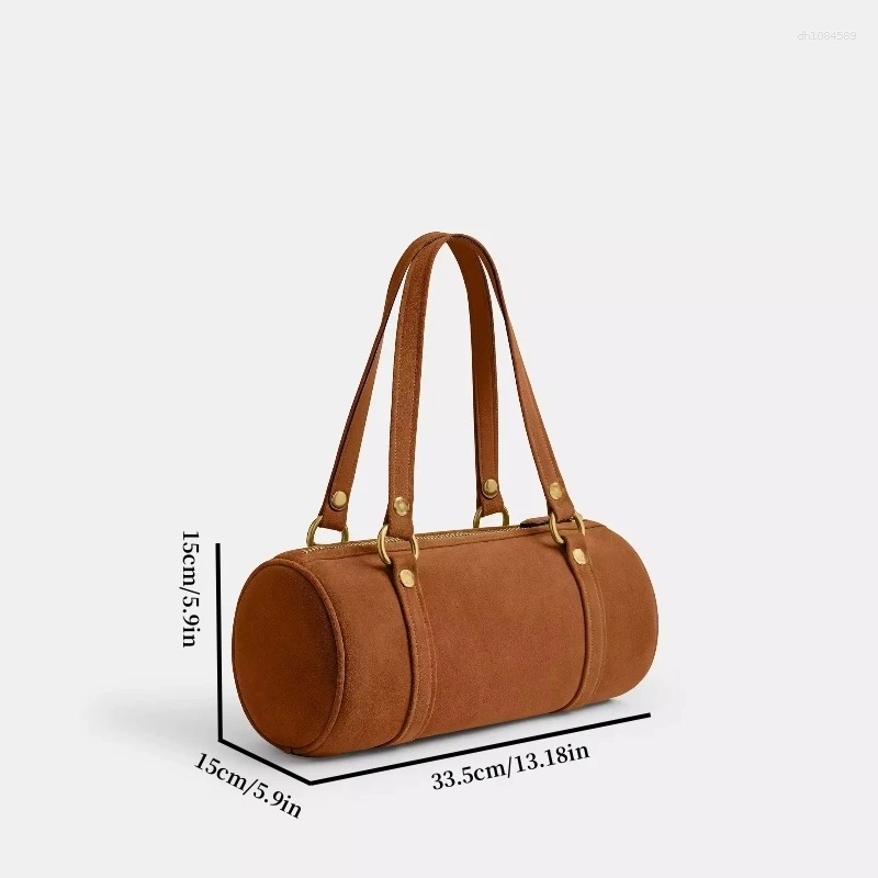 Shoulder Bags Kisslock Barrel Bag Fashionable Women's Top Handle Tote Luxury Designer Handbags Women For Ladies Everyday Style