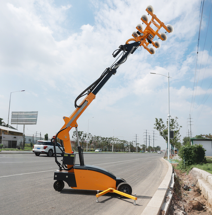 Next-Gen 2025 Mobile Vacuum Lifter | 800kg Capacity for Glass, Metal, Granite & Window Installation