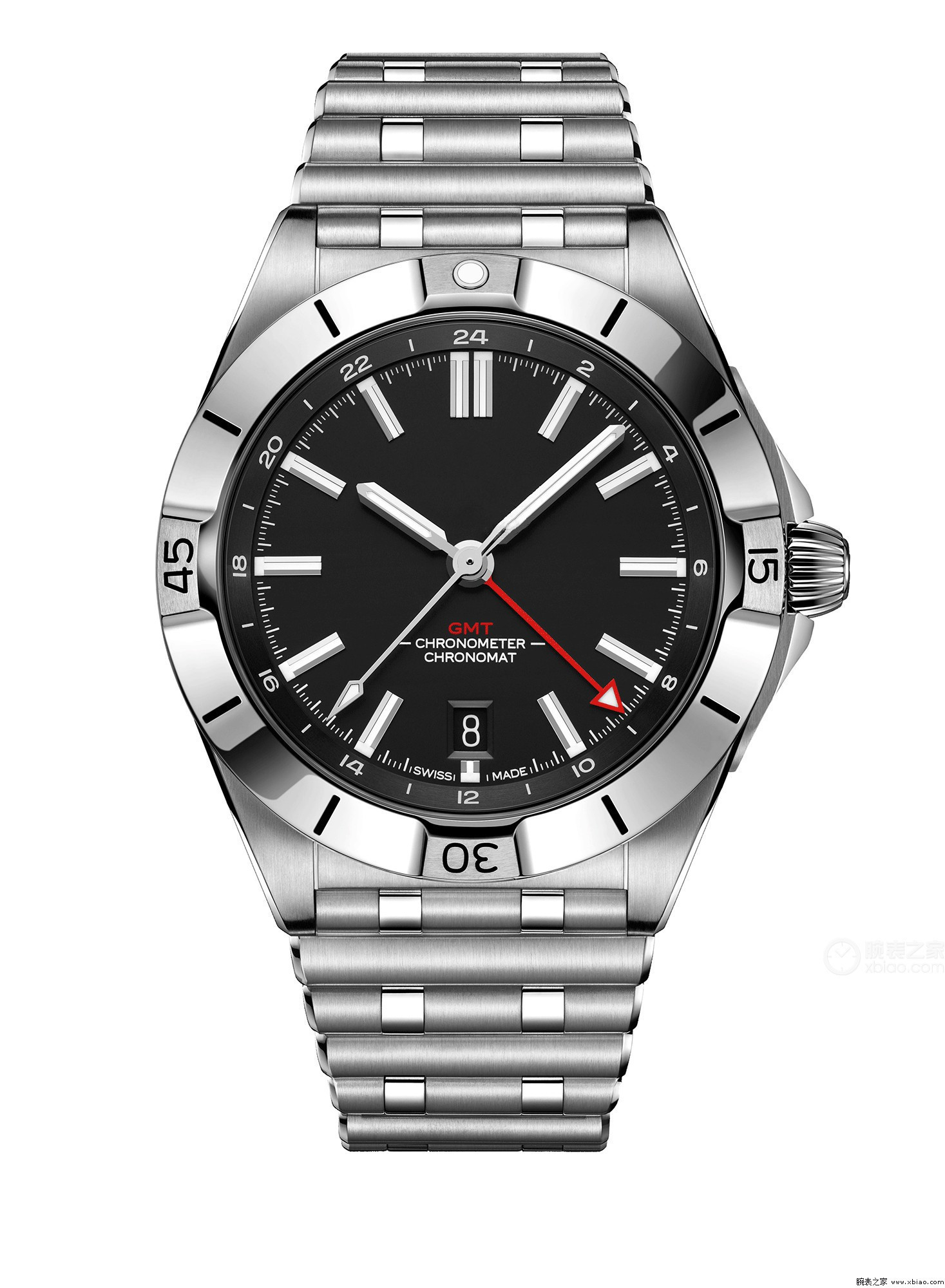 New Men's Designer Watch Quartz movement sports waterproof stainless steel watch band business leisure watch 01