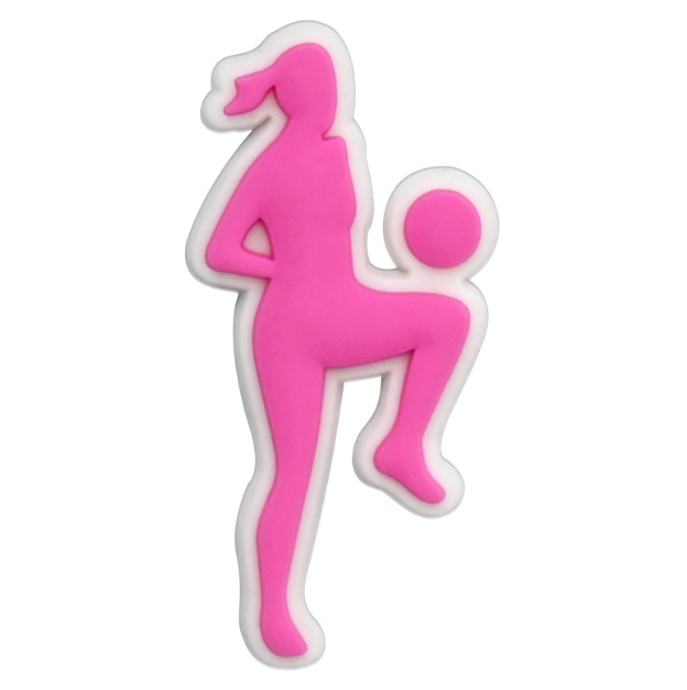 football series shoe flowers decoration buckle pvc soft shoe charms clog accessories DIY hole pin button gift