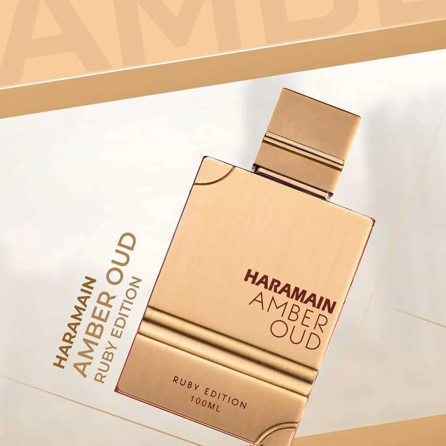 Al Haramain Amber Oud Ruby Eau de Parfum EDP 100ML Unisex Rose Oud Fragrance Long Lasting Luxury SprayT251209