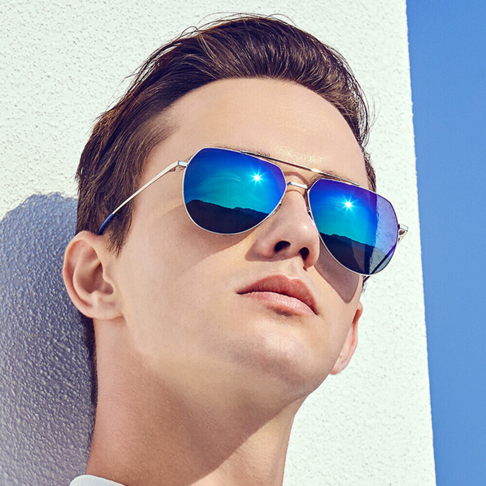 Toad Glasses UV400 New Polarized Sunglasses For Men, Driver's Special Glasses, High-End UV Protection, Strong Light Frog Glasses 8011