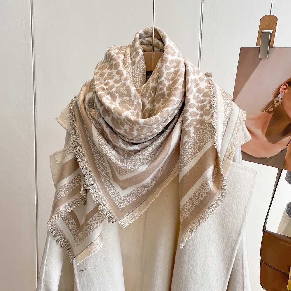 Luxury New Warm Winter Scarf Cashmere Women Pashmina Design Print Shawls Wrap Female Thick Blanket Soft Bufanda Stoles Fashion Kerchief Y251208