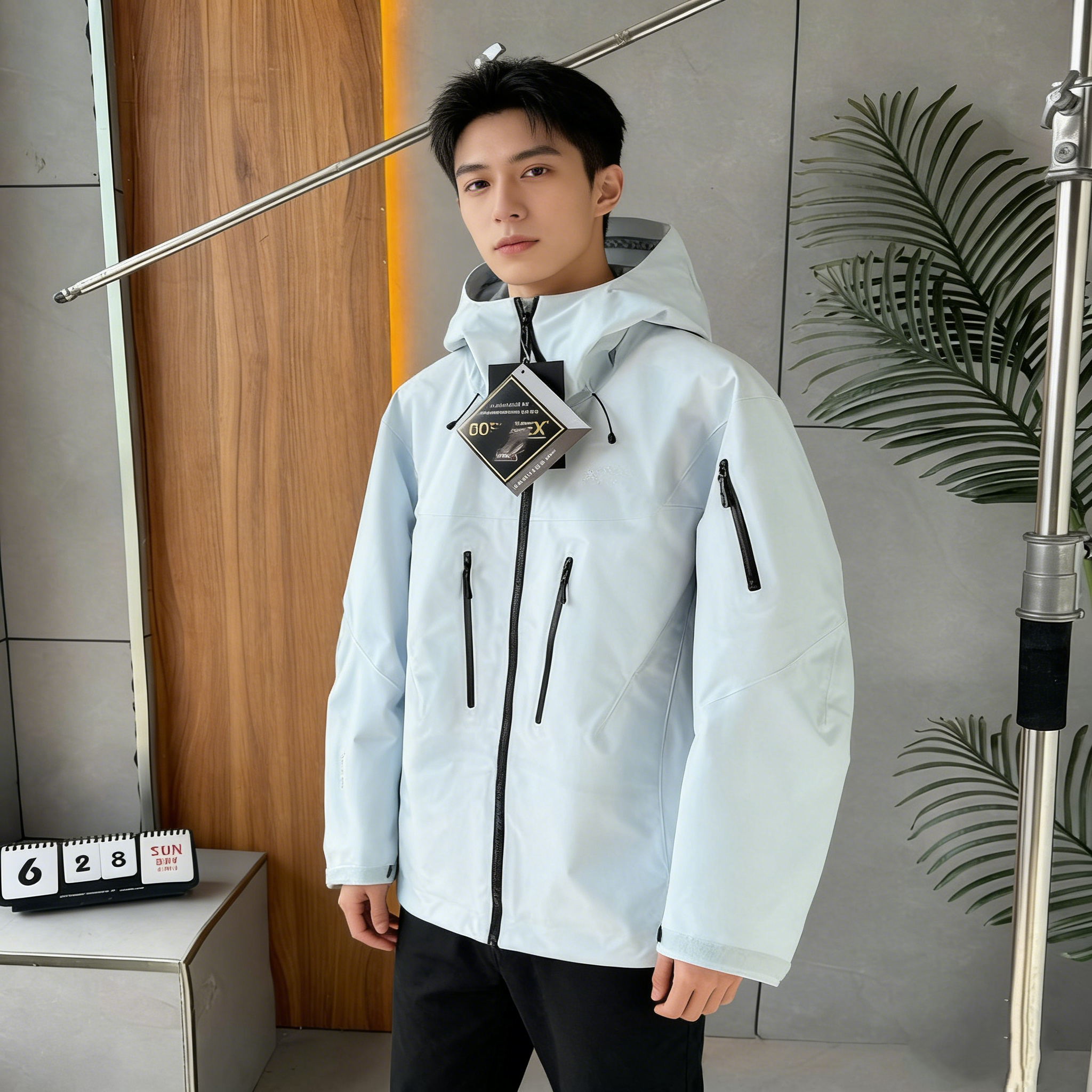 acterryx jacket Designer high quality mens womens regenjacke Embroidery Logo Rain coat Raincoat windproof waterproof Breathable veste Windbreaker new Ski Jacket