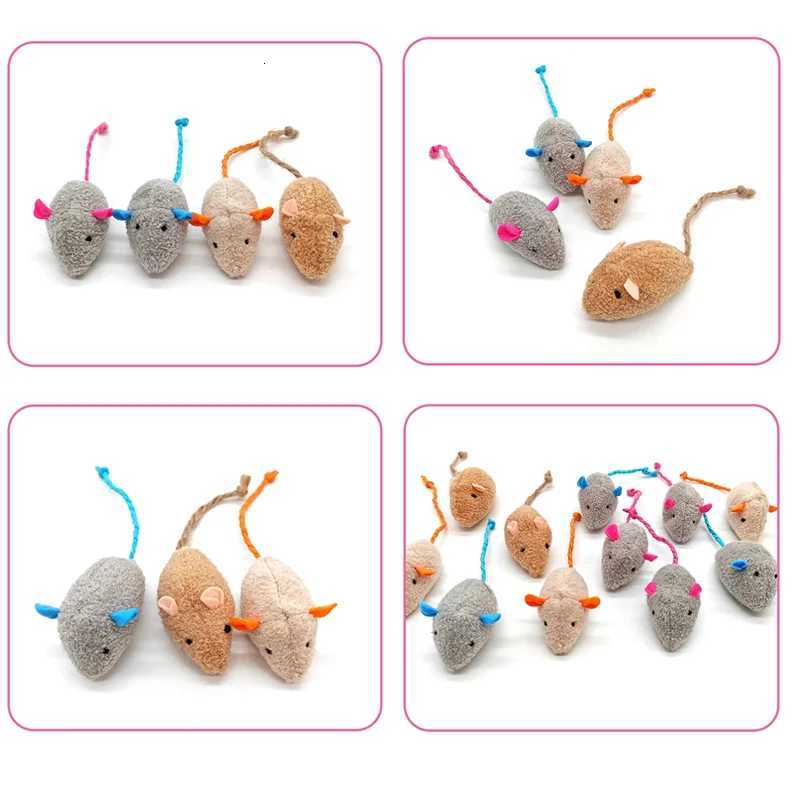 Plush Simulation Mouse Cat Toy Built In Catnip For Cats To Relieve Boredom Durable Scratch Proof Teething Pet Toy Pet Supplies M251209