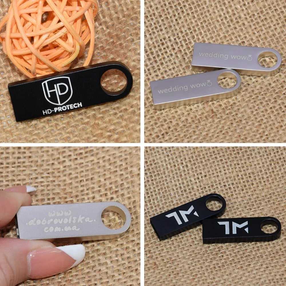 10pcs/lot USB Flash Drive20 Pendrive 64gb 32gb 16gb 8gb 4gb Photography Gift Usb Memory Stick Wedding Day Cle usb C251209
