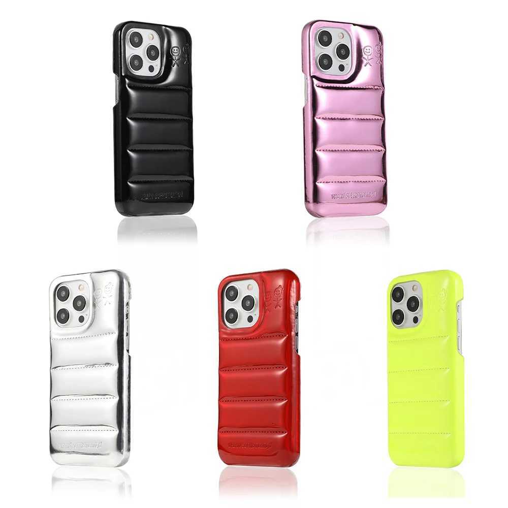 Ins Fashion W Winter The Puffer Case Aurora For iPhone 16 15 14 13 12 Pro Max Phone Cases Cover Shockproof Coque C251209