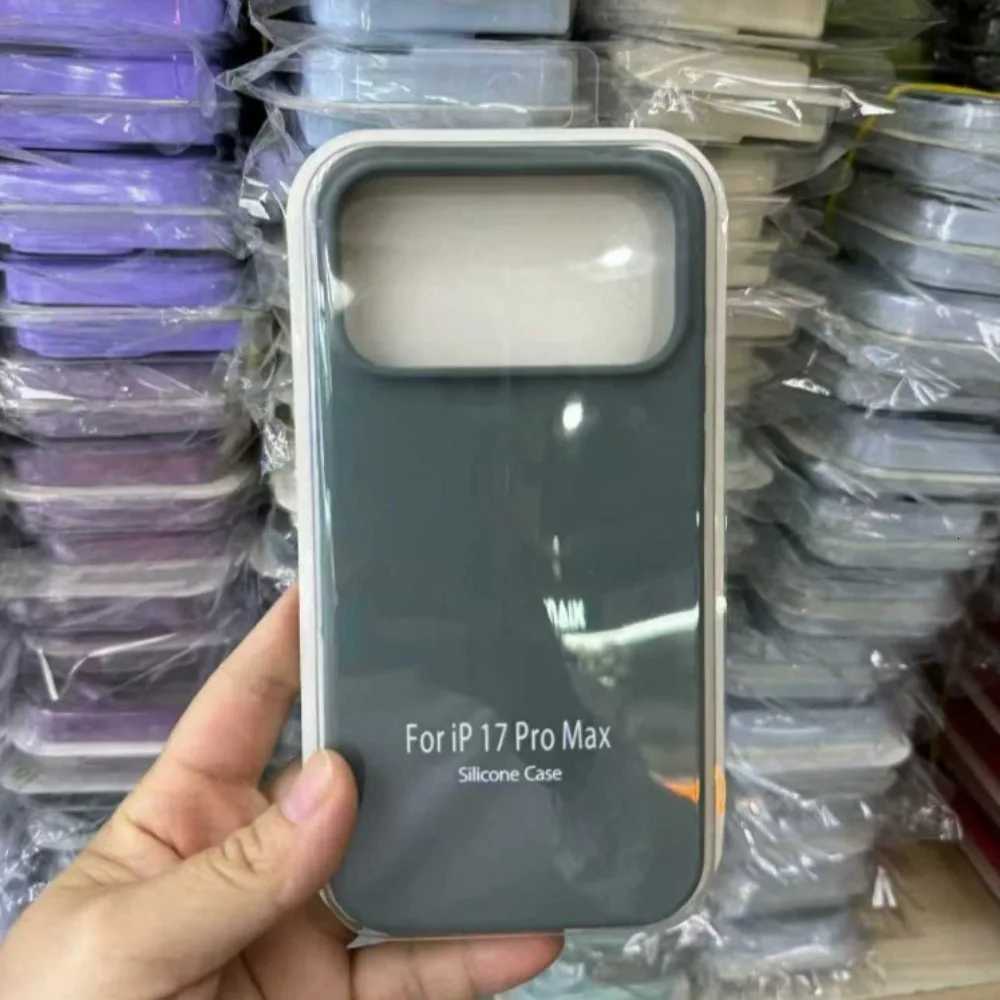 Fashion Candy Pure Color Smooth-Touch Case For IPhone 17 Air 16E 15 14 Plus 13 12 11 Pro Max Liquid Silicone Soft Cover C251209