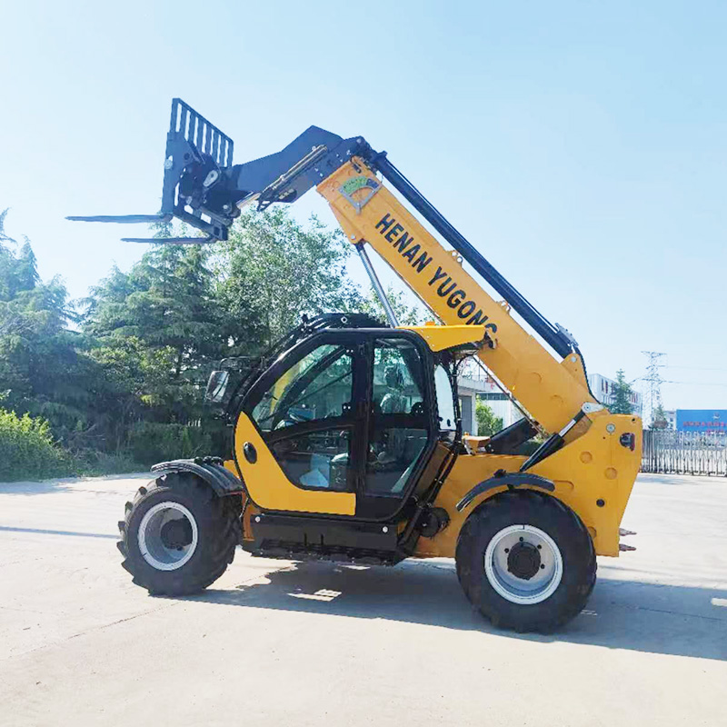 Heavy-Duty Diesel Telescopic Handler | Combining Forklift, Loader, and Boom Crane for Maximum Utility