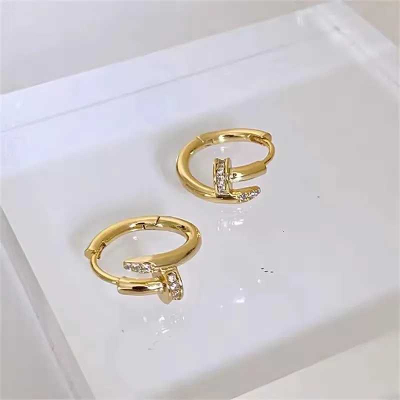 Charming Shiny Crystal Round Hoop Earring For Women Minimalist Shaped Earrings Gold/Silver Trendy Jewelry K251209 H260129