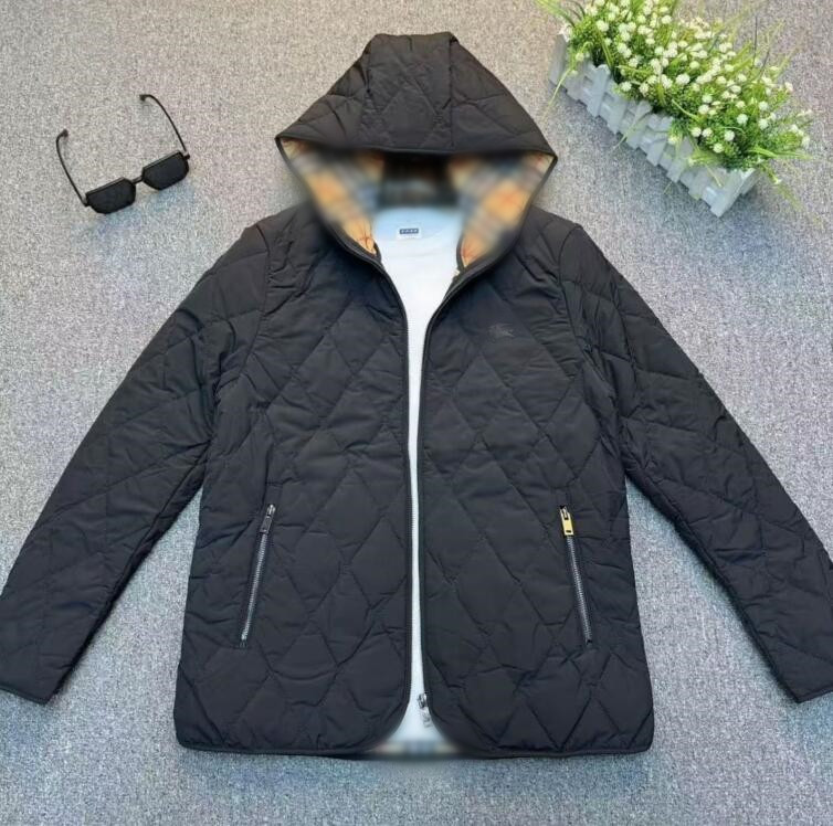 RRY8660 luxury hooded thin cotton-padded jackets for men designer jacket autumn winter mens coat