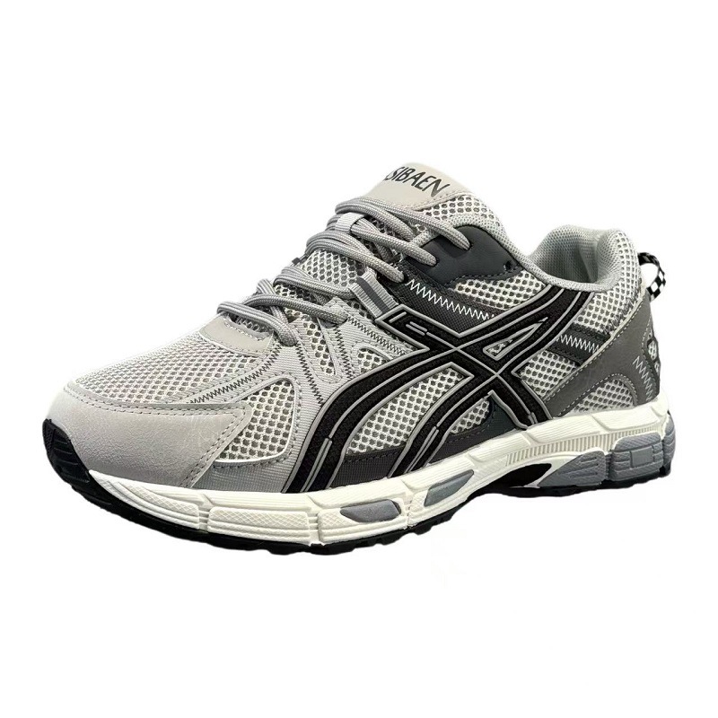 Hot Sale New Design Fashionable Men's Shoes Summer Breathable Mesh Casual Sports Shoes Color blocked Versatile Trendy Sneakers Size 39-44 Free Sh