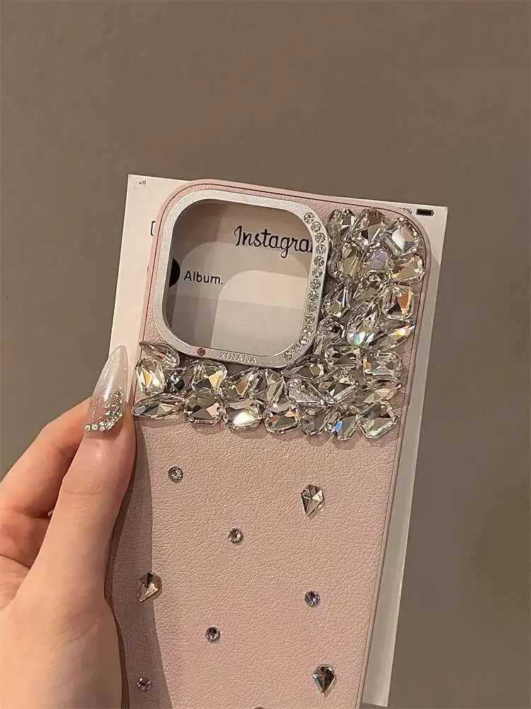 High Quality Phone Case For iPhone 17 16 15 13 12 14 Pro Max Luxury Glitter Diamond Bling Rhinestone Cover For iPhone 17 Pro max C251209