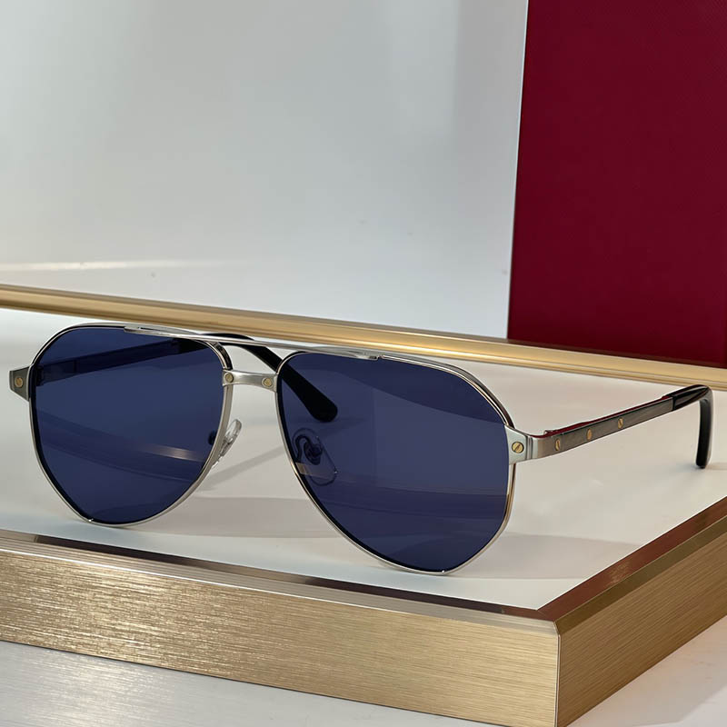 Fashion metal pilot sunglasses Designer new fashion pilot glasses 26SS Top quality Fashion Outdoor Personalized Leisure 0461