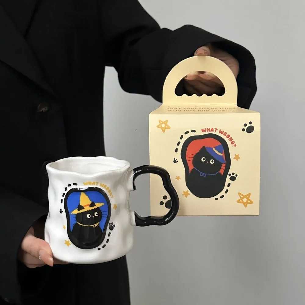 Irregar Cat Ceramic g Birthday Gift Cup for Girlfriends and Girls Creative Party Souvenir Gift Box Packaging Drinkware H251209