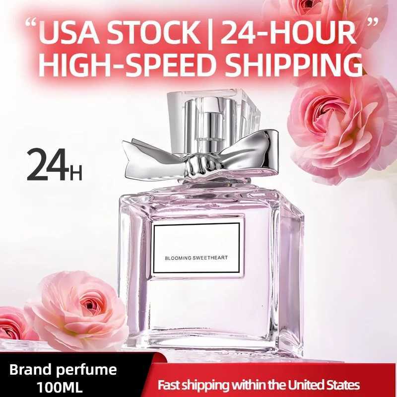 Sweet Floral Perfume 100ML for WomenPopular Luxurious Fragrance with PeonyMuskLong Lasting Sophisticated ScentFree ShippingT251209