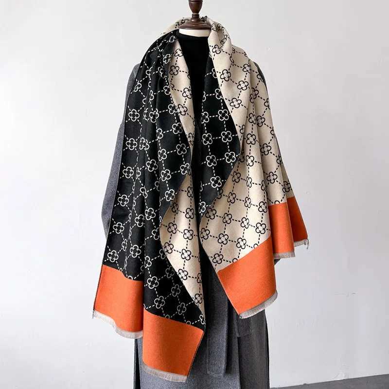 Luxury Luxury Winter Thick Warm Tassel Scarf Women Cashmere Shawl And Wraps Pashmina Neckerchief Bufanda Female Long Tessel Echarpe Y251208