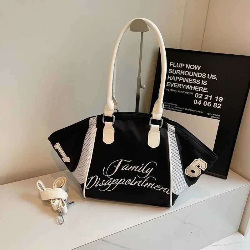 Nyl Zipper 2024 High Quality Wens Handbag Solid Color High Beauty Fi Shoder Bag Soft Versatile Cmuter Tote Bag Y251209