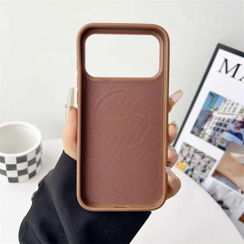 Tech Fabric Woven Magnetic Phone Case for IPhone 17 16 Pro Max 17Pro 16Pro IPhone17 IPhone16 Mag Safe Shockproof Cover C251209