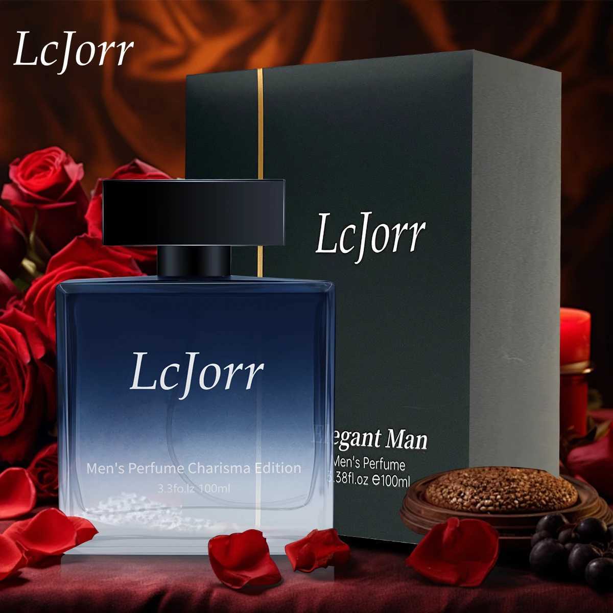 LCJORR Mens Perfume 100ml34ozluxury fragrancegentlemanly tasteFor all agesdaily usegiftingValentines DayT251209