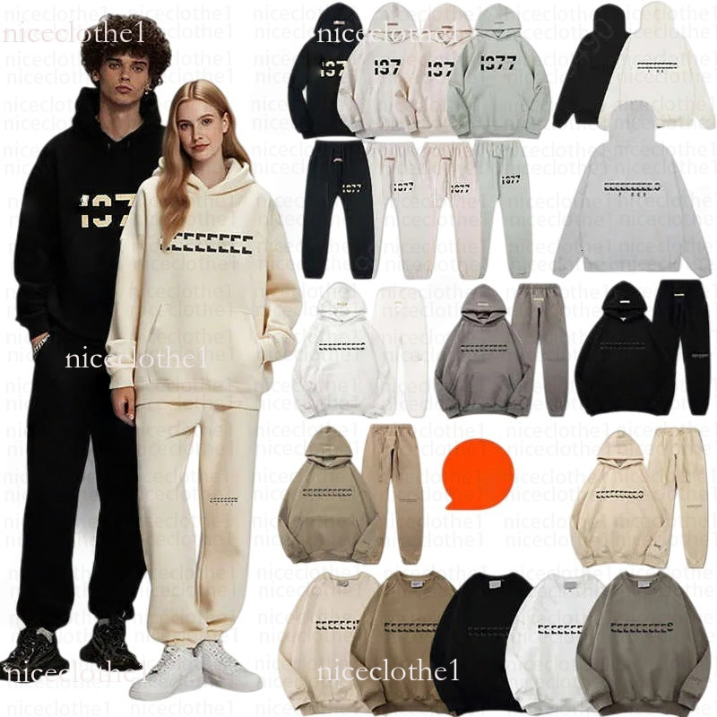 2026 NEW 10A Essential Hoodie 100% Contton Designer Mens 3D Silicon Hoodies Skateboard Hip Hop Autumn Winter Oversize High Unisex Streetwear Hoodeds T-Shirt 85D