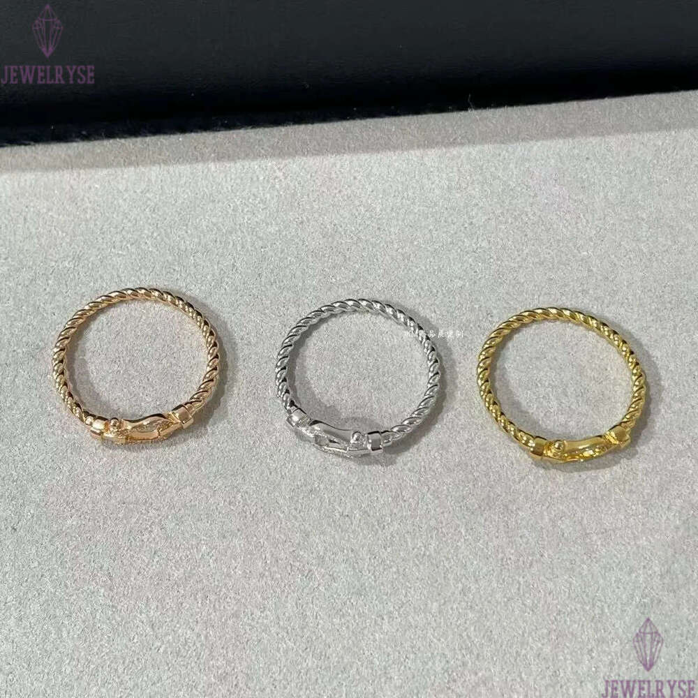 Luxury twist rope designer for women girls mens unisex charm 18K rose gold silver shine crystal nature diamond zircon rings jewelry retro vintage eleg