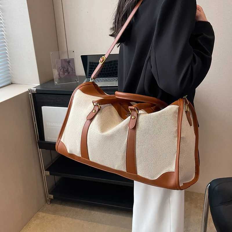 2024 Wen Fi Travel Bag Storage Tote Handbags Casual Single Shoder Crossbody Bag Portable Large Capacity Cmuter Bag Y251209