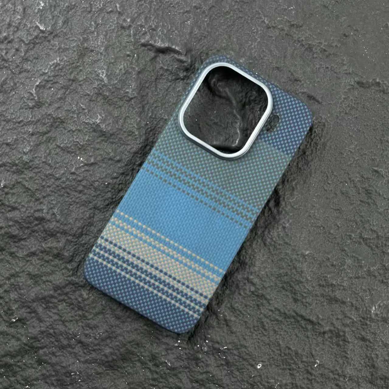 For Find X9 X9pro Aramid Fiber Carbon Fiber tra-light Magnetic Metal Business Style Anti-fall High-end Mobile Phone Case C251209