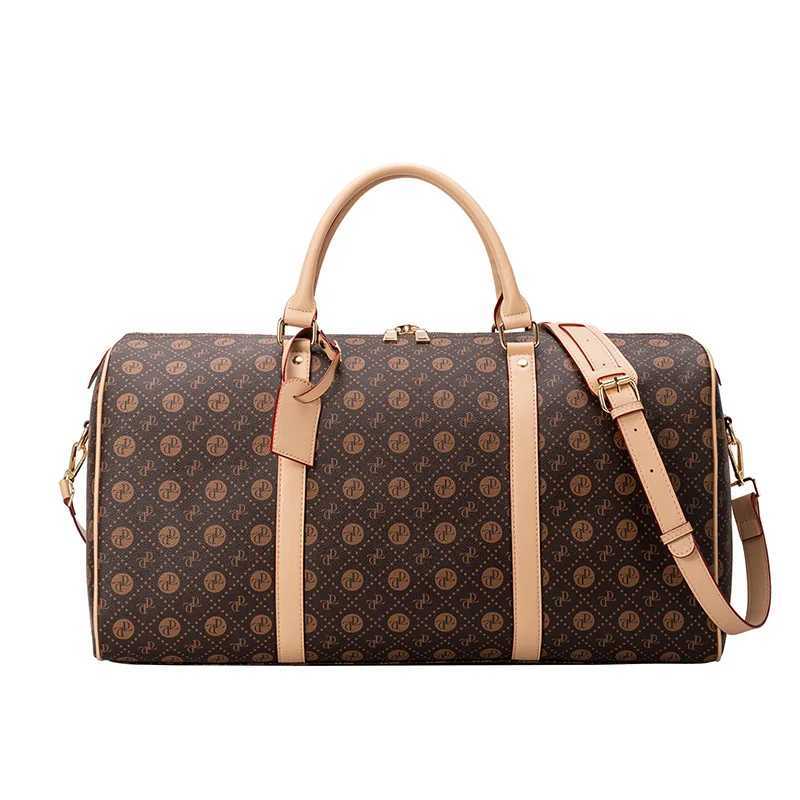 Exquisite Geetric PU Travel Bags Large Capacity High Quality Color Mahing Shoder Bags for Wen 2025 Fi Classic Y251209