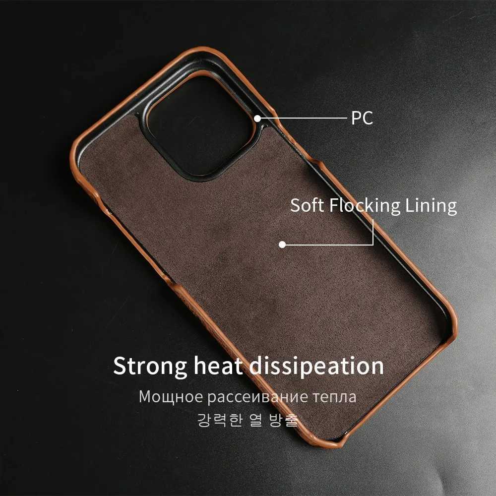 Ostrich Genuine Leather Case For iphone 16 Pro Max 15pro 14 13 12 11 XR XSMAX SE4 Luxury Real Cowhide Back Cover Coque Shell C251209