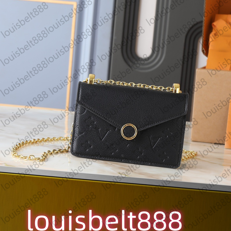 High quality Chain wallet designer handbags women's chain crossbody bag fashionable embossed women's solid color multifunctional handbag dinner bag