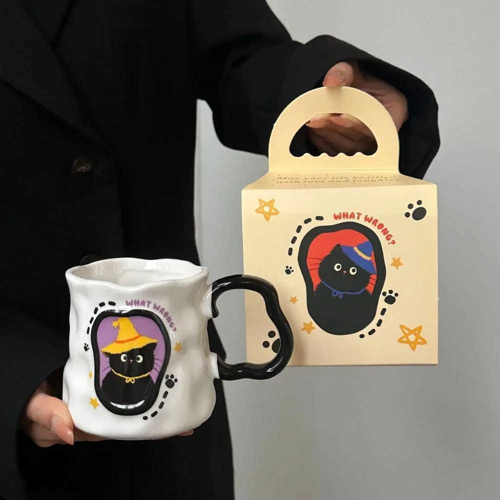Irregar Cat Ceramic g Birthday Gift Cup for Girlfriends and Girls Creative Party Souvenir Gift Box Packaging Drinkware H251209