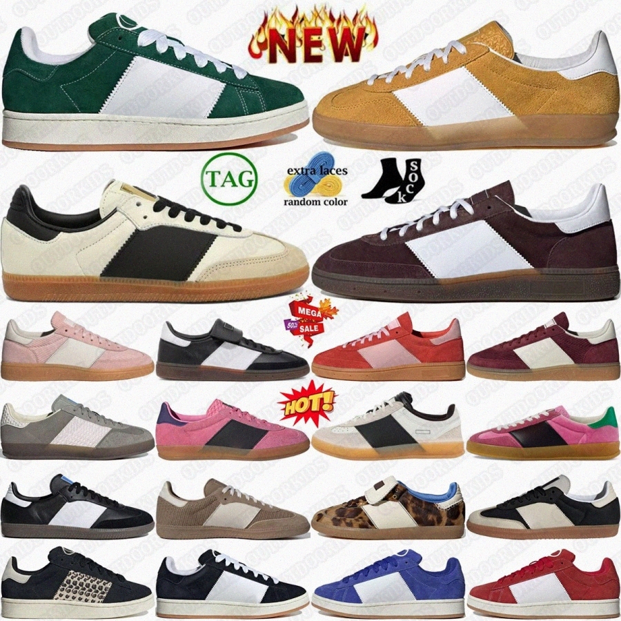 indoor handball sneakers shoes bad bunny campuses 00s sneaker shoe Cloud Navy Gum Earth White Core Black Preloved Red Leopard Silver CrbYDs#