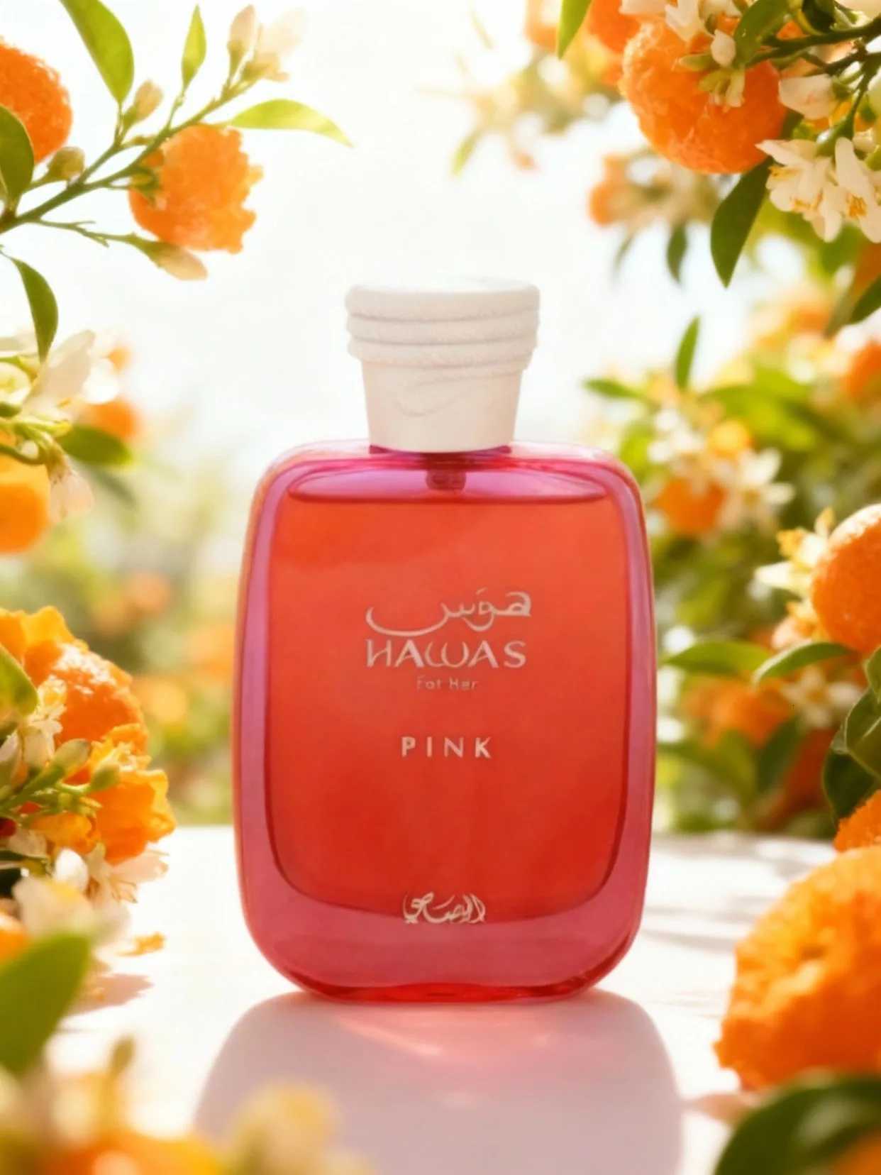 RASASI Hawas Pink For Her Eau de Parfum Spray 100ml 34 oz Floral Fruity Perfume for Women Vanilla Cotton Candy MarshmallT251209