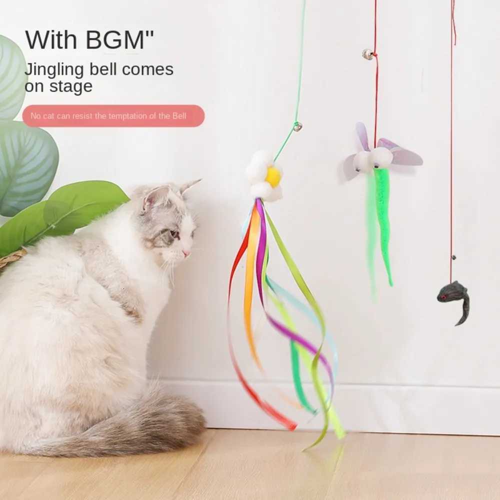 Cat Elastic Rope Hanging Door Teaser Cat Stick Pet Swing Cat Toy Hanging Cat Toy M251209