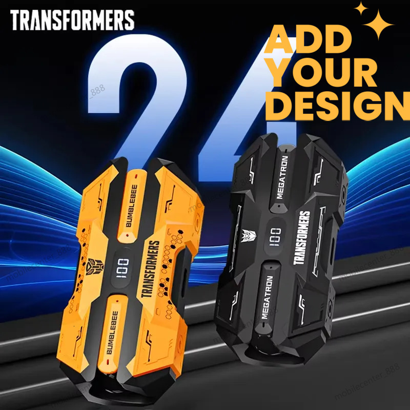custom TRANSFORMERS TWS Gaming Earphones Hifi Stereo Sound Music Game Earbuds Dual Mode Low Latency HD Call Headphones TF-T51