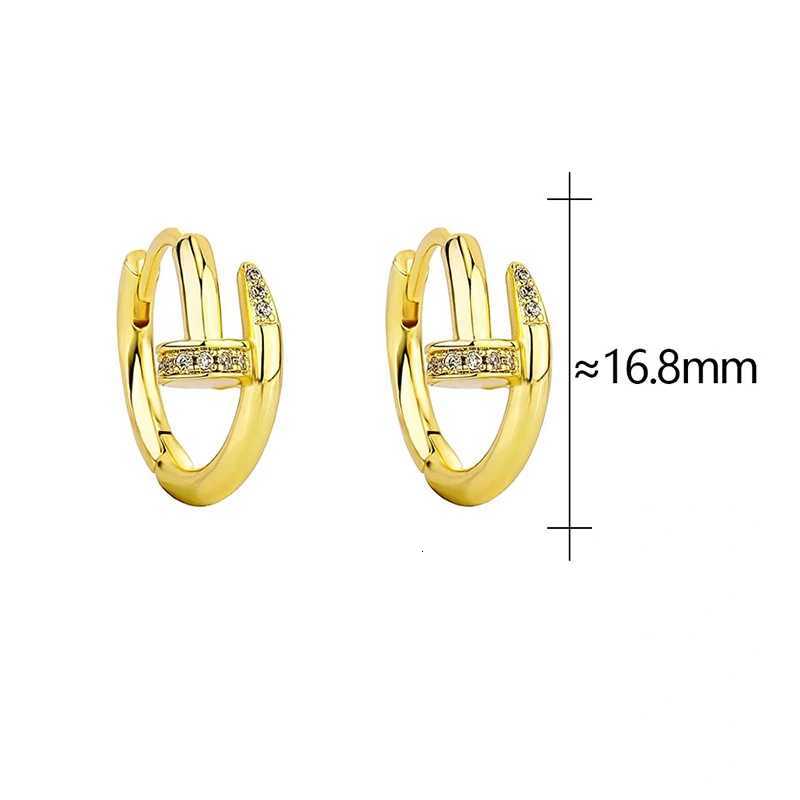 Real 925 Sterling Silver Zircon Round Hoop Earrings for Women Minimalist TrenDY Fine Jewelry Shiny Tool AccESSories K251209 H260129